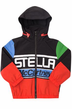 Hooded jacket with logo, zdjęcie 1 Hooded jacket with logo od Stella McCartney Kids